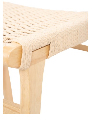 copy of SILLA DE MADERA Y RATÁN FREJA